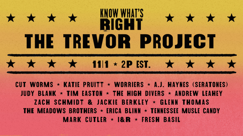 Know What's Right: Cut Worms, Katie Pruitt, Worriers and more! 